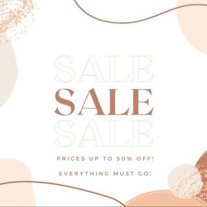 🎉CLOSET BLOWOUT SALE🎉
